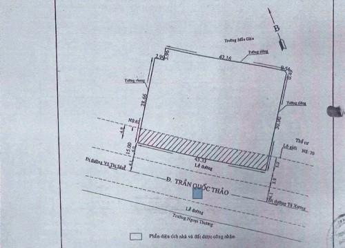 Cần Bán Nhà 64-66-68 Trần Quốc Thảo Phường Võ Thị Sáu Quận 3